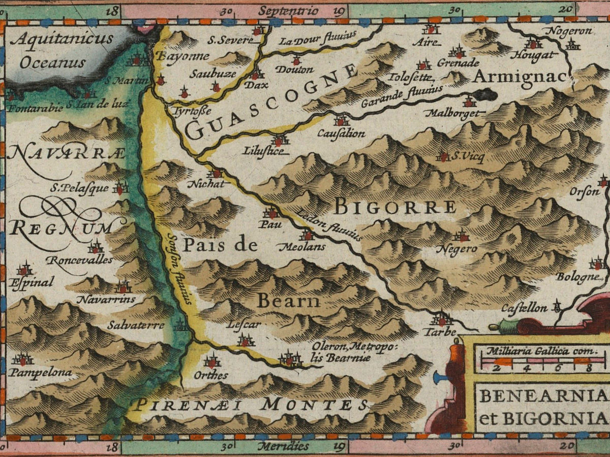 1606 - Descript Benearniae et Bigorniae in Aquit